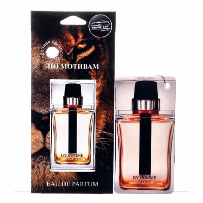 Картонный аромат.по мотивам элитного парфюма HOMME SPORT3737