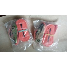 Комплект (2шт.) Стяжка груза А2ДМ с храповиком 110мм.5м.25мм.500-900кг.Пакет 1110112