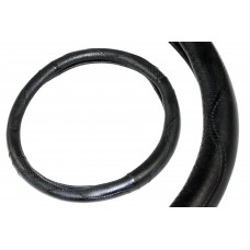 Оплетка руля "ALTEZZA" NR-078(M) чёрная кожаная рельефная, 37-39см Подходит на иномарки, ВАЗ 2108-21099, 2110-2112,2113-2115