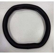 Оплетка руля "Altezza" 9117(2D) экокожа черная гладкая со скосом с двух сторон, размер M (37-39см)