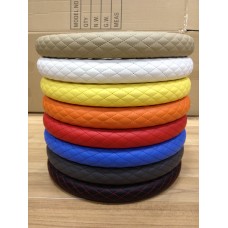 Оплетка руля "Altezza" 1102 (XL) экокожа черная, 41-43см