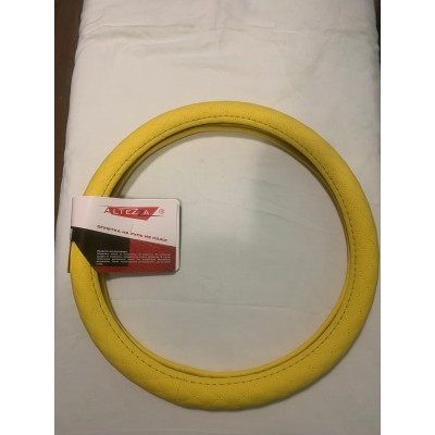 Оплетка руля "Altezza" 1102 (М) экокожа жёлтая, 37-39см
