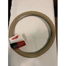 Оплетка руля "ALTEZZA" SR-3137(M) экокожа бежевая перфорированная под пальцы, 37-39см. Подходит на иномарки,ВАЗ 2108-21099, 2110-2112,2113-2115