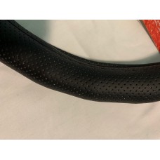 Оплетка руля "ALTEZZA" SR-3137(2XL) экокожа черная перфорированная под пальцы, 44-46см.