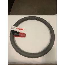 Оплетка руля "ALTEZZA" TS 9117(M) экокожа серая под пальцы, 37-39см.