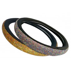 Оплетка DIAMOND 50 к/з черный/цветной A268BL-CL