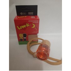 Ароматизатор LOVE IS бочонок с деревянной крышкой (красная смородина) 8ml