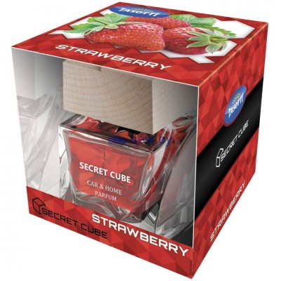 Освежитель воздуха "TASOTTI" SECRET CUBE strawberry 50ml
