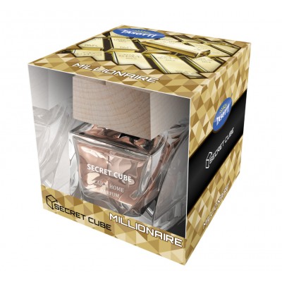 Освежитель воздуха "TASOTTI" SECRET CUBE millionaire 50ml