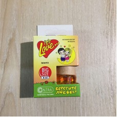 Ароматизатор LOVE IS бочонок с деревянной крышкой (манго) 8ml