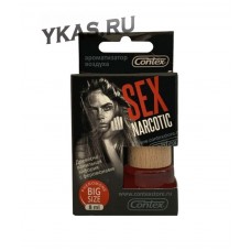 Ароматизатор бочонок с деревянной пробкой SEX NARCOTIC с феромонами 8ml 