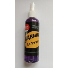 Ароматизатор спрей WARNING SEXOHOLIC черный 100ml