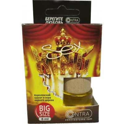 Ароматизатор бочонок с деревянной пробкой SEX KING 8ml