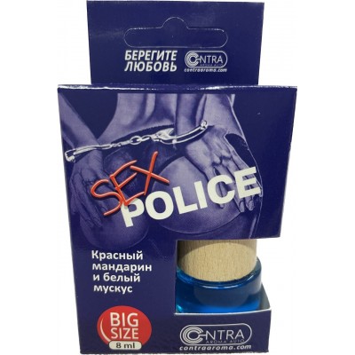 Ароматизатор бочонок с деревянной пробкой SEX POLICE 8ml