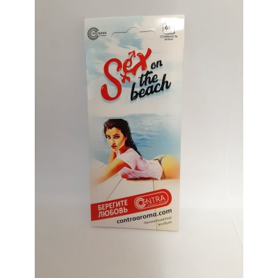 Ароматизатор ёлка SEX ON THE BEACH
