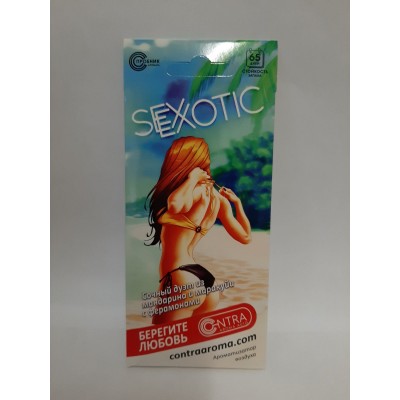 Ароматизатор ёлка SEX EXOTIC с феромонами
