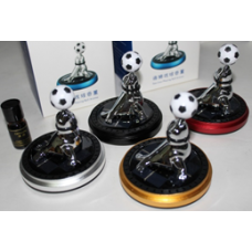 Ароматизатор "Морской лев с крутящимся мячом" синяя подставка (на солнечной батаре+эфирное масло) dream O-129