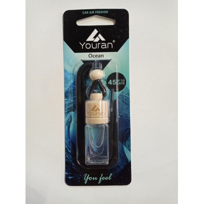 Автомобильный ароматизатор "Youran" YOUFEEL OCEAN бочонок с деревянной пробкой 4ml