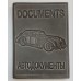 Автообложка DOCUMENTS KRS (серая)