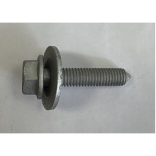 Болт М8*38*1,25 (8,8) фланец и шайба (d 25.6 mm), полная резьба, конус