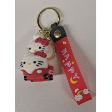 Брелок HELLO KITTY (на машинке) R039