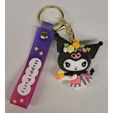 Брелок KUROMI (с букетиком) R041