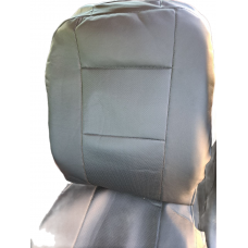 Чехлы универсальные ТУЛОН экокожа чёрный+чёрный перфорация (компл-перед+зад+5подгол)