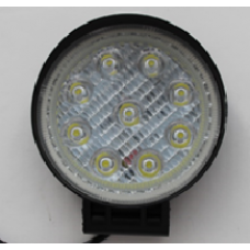 Фара рабочего света 9SMD 27W 12-80v круглая диаметр 110mm, толщина 20mm S013 Фара рабочего света 9SMD 27W 12-80v круглая диаметр 110mm, толщина 20mm S013