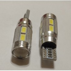 Светодиод T10 NEW SAL 10 COB Lens canbus W 12V 500094 Светодиод T10 NEW SAL 10 COB Lens canbus W 12V 500094