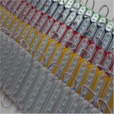 Модуль светодиодный 2835-6SMD 1.8W 360LM 12V ЖЁЛТЫЙ Y069