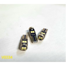 Светодиод T5-2016-6SMD 12V White (белый) V0334