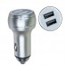 Автомобильное зарядное устройство Nokoko KO28 2USB 5V/3,1A=2A (grey)