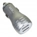 Автомобильное зарядное устройство Nokoko KO33 2USB  5V/2,1A (silver)