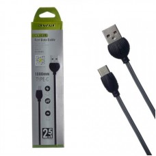 Кабель USB Awei CL-62  Type-C {Black} 1000mm