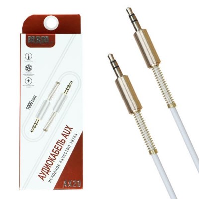 Кабель AUX  MRM AX20  1000mm (white)
