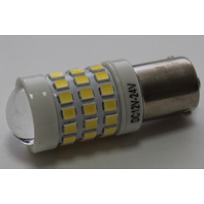 Светодиод 1156 51smd nonpolar 12-24V белый V0322