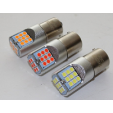 Светодиод 1157-3030-24SMD nonpolar 3.4W 12-30V цвет белый