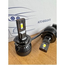 C15-H11 9-36V Светодиодные лампы(комп-2шт)50W/1 лампа 6000K 6000Lm с вентилятором и двойным медным охлаждением