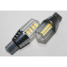 Светодиод T15 10 smd nonpolar 3,5W 12-24V белый Y086