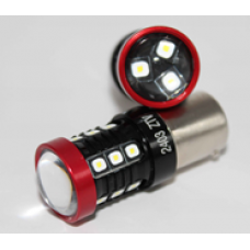 Светодиод 1156-15MD-9W-3838 OSRAM LENS 10-30V БЕЛЫЙ V0387