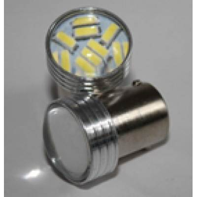 Светодиод 1156-4014-15SMD 12V белый V0420