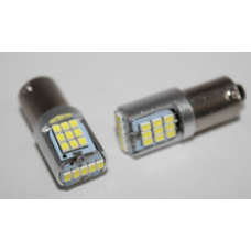 Светодиод BA9S-2016-23SMD-2,6W CANBUS 12-24V белый V0402
