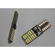 Светодиод T10-4014-24SMD-1,9W canbus nonpolar 12-24V белый V0446