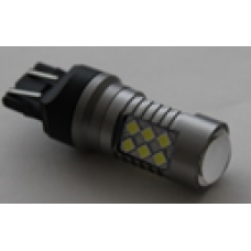 Светодиод ZENITH 7443-3030-24SMD 6W nonpolar 12V-28V (компл - 2 шт) БЕЛЫЙ V0301-K