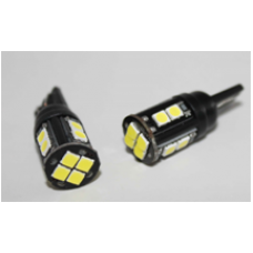 Светодиод T10 12SMD-0,9W 12V БЕЛЫЙ V0467
