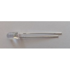 Лампа (ус) F5-5mm 12V (длина 30mm) V0490 White (БЕЛЫЙ)