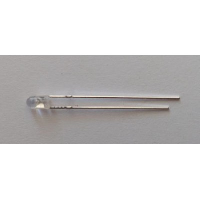 Лампа (ус) F3-3mm 12V (длина 30mm) V0495 Blue (СИНИЙ)