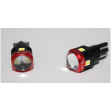 Светодиод T10-3030-5SMD-1,7W-LENS CANBUS nonpolar 10-30V БЕЛЫЙ V0456