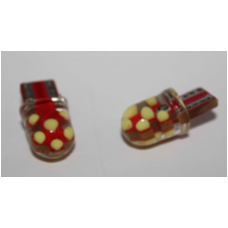 Светодиод T10 NEW COB-6PC 12V БЕЛЫЙ V0458