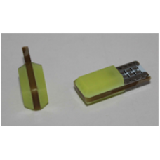 Светодиод T10 NEW COB-2PC 12V БЕЛЫЙ V0459